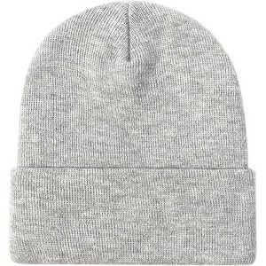 MSDC 1&2 Pack Beanie for Men Women Slouchy Beanie Hats Winter Knit Caps Soft Ski Hat Unisex - 1 of 4