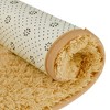 Unique Bargains Shower Bathtub Spa Floors Absorbent Soft Thick Shag Bath Mat 1 Pc - 4 of 4