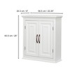 Teamson Home St. James Two-Door Removable Wall Cabinet - 3 of 4