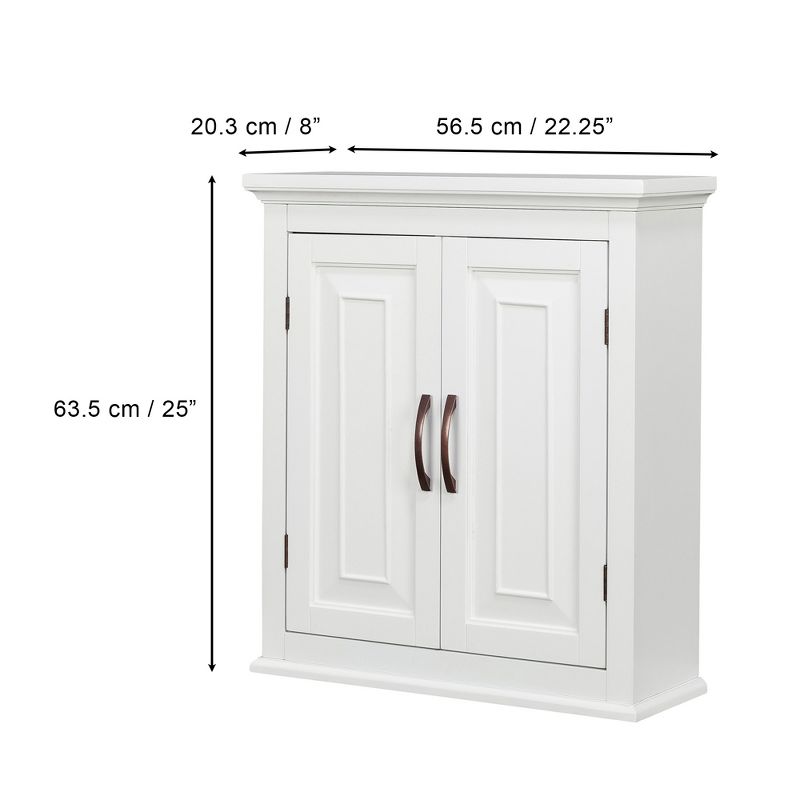 Teamson Home St. James Two-Door Removable Wall Cabinet, 4 of 9