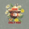Men's Smokey Bear Tank Top - Olive Green - 3 of 3