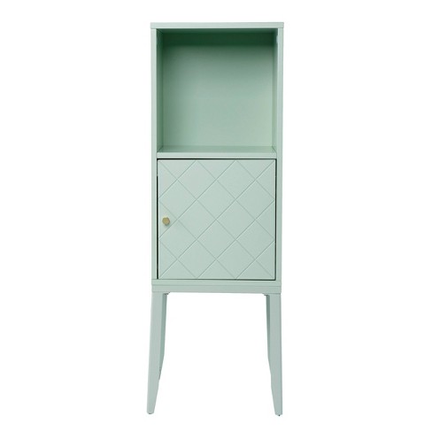 Shamnish Tall Storage Cabinet Mint - Aiden Lane