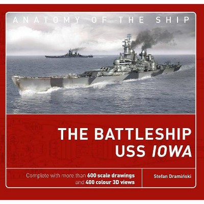  The Battleship USS Iowa - (Anatomy of the Ship) by  Stefan Draminski (Hardcover) 