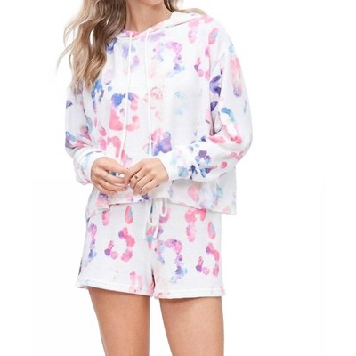 Women's Rainbow Leopard Shorts Set - Phil Love