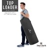 Bear & Bark Extremely Large Top Load Duffle Bag - Black 56x32" - 235lb - Canvas Military and Army Cargo Style Carryall Duffel for Men and Woman - 2 of 4