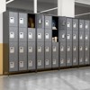 SUXXAN 12 Door Metal Lockers with 12 Hooks for Employees, School, Office, Gym, Home Assembly Required - 3 of 4