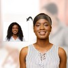 Unique Bargains Women's Adjustable Wig Fastener Band 2 Pcs - 2 of 4