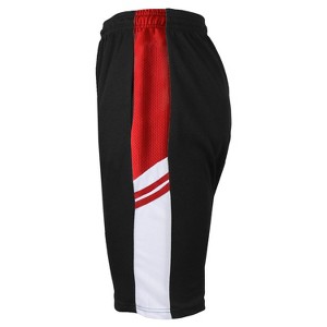 Galaxy By Harvic Women's Loose Fit Moisture Wicking Performance Quick Dry Mesh Shorts With Side Block Design - 1 of 2