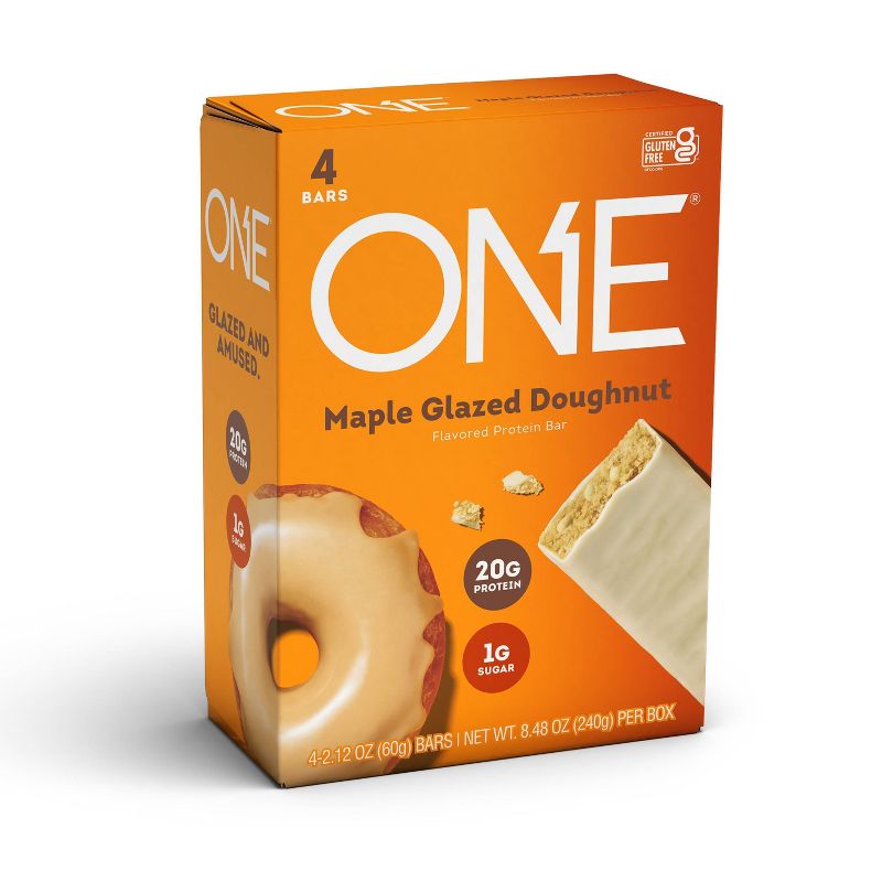ONE Bar Protein Bar - Maple Glazed Doughnut - 4ct, 1 of 5