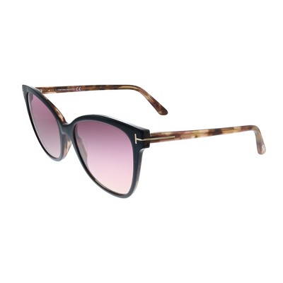 Tom Ford Ani TF 844 05T Womens Cat-Eye Sunglasses Black Havana 58mm