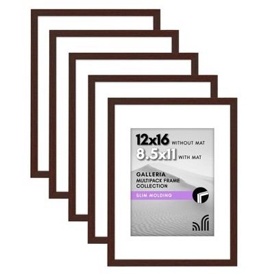 Americanflat Picture Frame with plexiglass - Hanging Hardware For Horizontal and Vertical Display