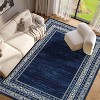 Acekool 5x7 Washable Rug – Modern Non-Slip Carpet for Living Room & Bedroom, Ultra-Thin Indoor Floor Mat - 3 of 4