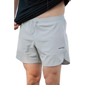 Burlebo Men's Running Shorts With Built-in Liner - 1 of 4