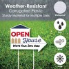 Big Dot of Happiness Open House - Real Estate Yard Sign with Stakes - Double Sided Outdoor Lawn Sign - Set of 3 - 3 of 4