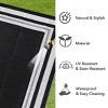 5x8ft Reversible Mats, Outdoor Patio Clearance Carpet Waterproof RV Camping Rug, Plastic Straw Rug Area rug for Balcony Picnic Beach - image 3 of 4