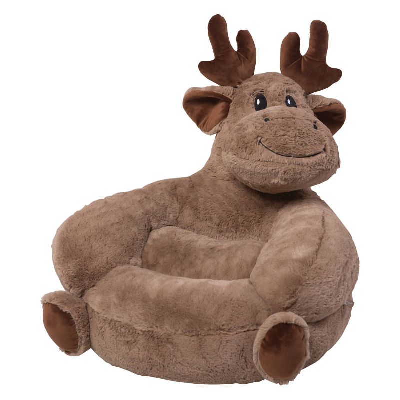 Moose Plush Character Kids&#39; Chair - Trend Lab, 1 of 6