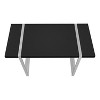 Monarch Specialties Computer Desk Home Office Laptop 48InchL Work Metal Laminate Black Grey Contemporary Modern - 3 of 4