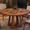 Dining Table, Kitchen Table, Round Dining Room Table for Kitchen, 47 Inch Round Table for Dining Room - 2 of 4