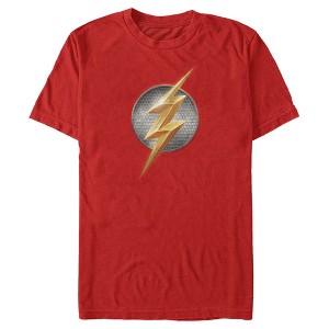 Men's Zack Snyder Justice League The Flash Logo T-Shirt - 1 of 4