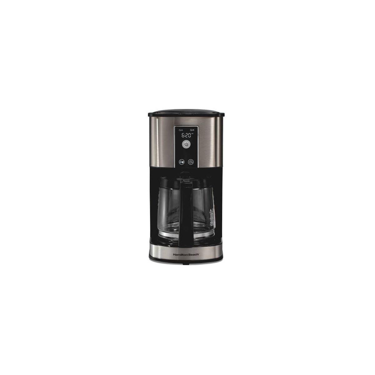 Hamilton Beach 12Cup Programmable Hot & Iced Coffee Maker 49620: Electric Drip Machine, 950W, Dishwasher-Safe Parts