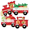 Big Dot of Happiness Christmas Train - Decorations DIY Holiday Party Essentials - Set of 20 - 2 of 4