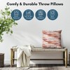 Americanflat Abstract Blurred Throw Pillow with Premium Polyester - 2 of 4