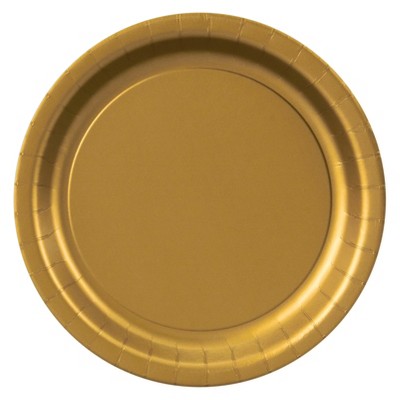  48ct Dinner Plate - Gold 