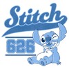 Boy's Lilo & Stitch White Collegiate 626 T-Shirt - 2 of 4