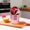 Unique Bargains Disposable Baking Cups Coated Baking Paper 1.57"x1.18" 50 Pcs - 2 of 4