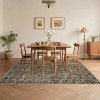 Washable Vintage Rug – Non-Slip, Distressed Area Rug for Living Room, Bedroom, Office - 3 of 4