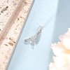 925 Sterling Silver Eiffel Tower Charm, Paris Travel Souvenir Jewelry Gift for Women - 2 of 4