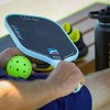 PBPRO 16.4'' Infinity Patriot 13.0 Raw Carbon Fiber Paddle Traditional Pickleball Paddle - Black - 4 of 4