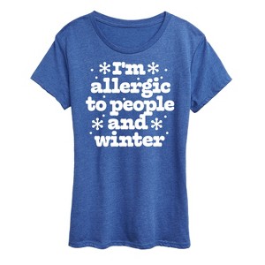 Women's - Instant Message - Winter Short Sleeve Graphic T-Shirt - 1 of 4