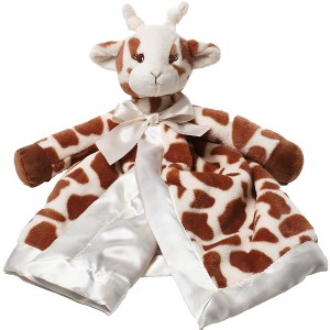 Bearington Baby Patches Snuggler, 15 Inch Giraffe Plush Stuffed Animal Security Blanket Lovey for Babies - 1 of 4