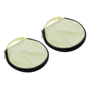 Unique Bargains Waterproof Portable DVD Storage Cases 2 Pcs - 1 of 4