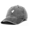 Dalix Ghost Glow in the Dark Embroidered Mens Womens Cotton Dad Hat Baseball Cap Adjustable - 4 of 4
