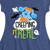 Girls' - Blue's Clues & You! - Creeping It Real Fit & Flair Cap Sleeve Dress - 2 of 3