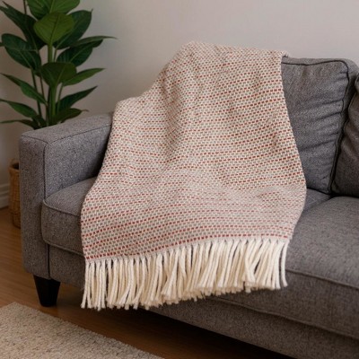 HomeRoots Woven Plush Throw Blanket - Thumbnail 3