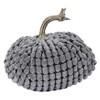 Gulches Series Multicolored Shatterproof Grid Pumpkin Harvest Festival Ornament - 4 of 4