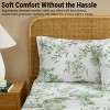 HLC.ME Floral Bed Sheets - Bed Sheet Set - Wrinkle Resistant & Ultra Soft - Fits Mattresses up to 15 Inches Deep - 4 of 4