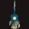 Men's Design By Humans Guitar Moon By BobyBerto T-Shirt - 2 of 4