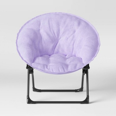 purple kids chair