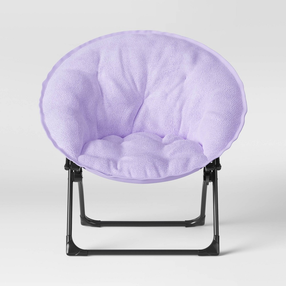 upc 886237022141  fuzzy kids saucer chair violet villa