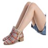 Xti Women's Braided Booties with Side Zipper 143963 - 2 of 4
