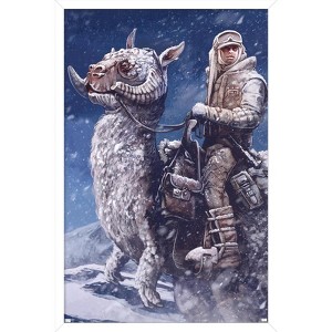 Trends International Star Wars: The Empire Strikes Back By AJ Frena Framed Wall Poster Prints - 1 of 4