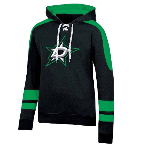 Dallas Stars Hoodies, Stars Hooded Sweatshirts, Dallas Stars Lace Up Hoodies