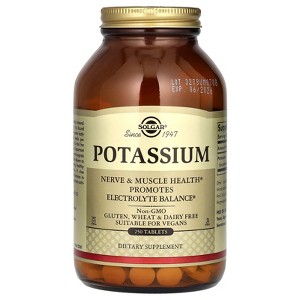 Solgar Potassium, 250 Tablets (99 mg per Tablet) - 1 of 4