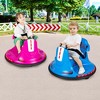 Honeyjoy 12V Bumper Car for Kids Toddlers Electric Ride On Car Vehicle with 360° Spin Blue/Pink/Red/Purple - 2 of 4