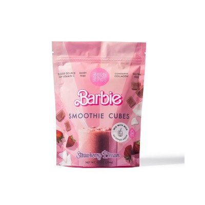 Bumpin Blends Mattel Barbie Strawberry Dream Smoothie Cubes - 10oz