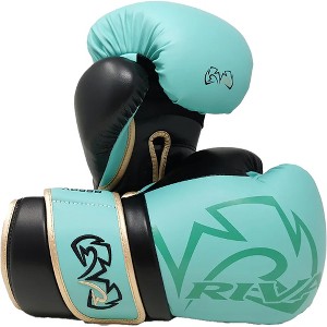 Rival Boxing RS80V Impulse Hook and Loop Sparring Gloves - Aqua - 1 of 2